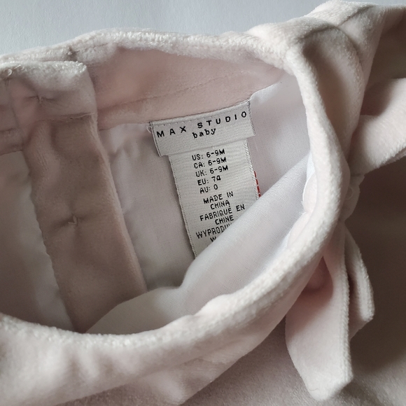 Max Studio Velvet and Tulle Embroidered Dress - Picture 3 of 4